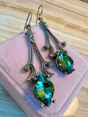 Virgin Saints & Angels Crystal Statement Earrings